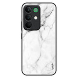 Modern White Marble Realme C85 5G Glass Back Cover Online