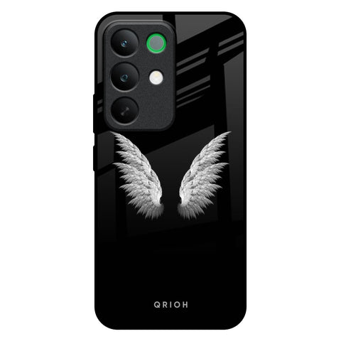 White Angel Wings Realme C85 5G Glass Back Cover Online