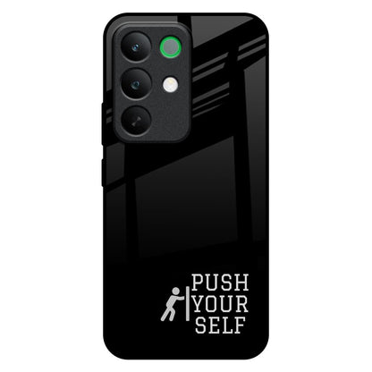 Push Your Self Realme C85 5G Glass Back Cover Online