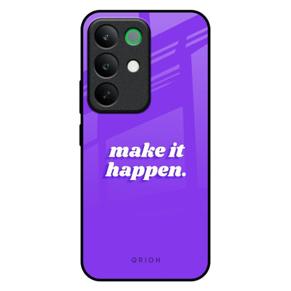 Make it Happen Realme C85 5G Glass Back Cover Online