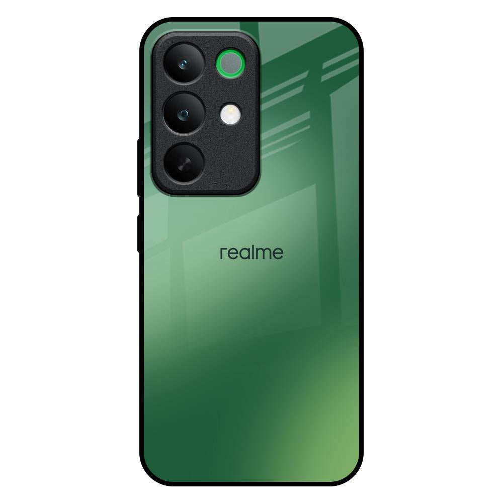 Green Grunge Texture Realme C85 5G Glass Back Cover Online