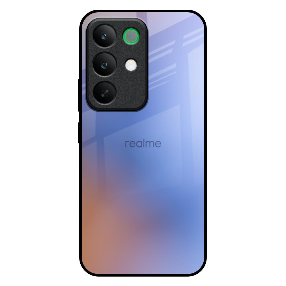Blue Aura Realme C85 5G Glass Back Cover Online