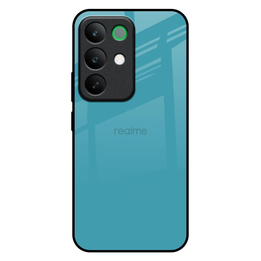 Oceanic Turquiose Realme C85 5G Glass Back Cover Online