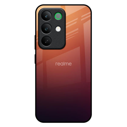 Sunset Background Realme C85 5G Glass Back Cover Online