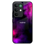 Pink Galaxy Realme C85 5G Glass Back Cover Online
