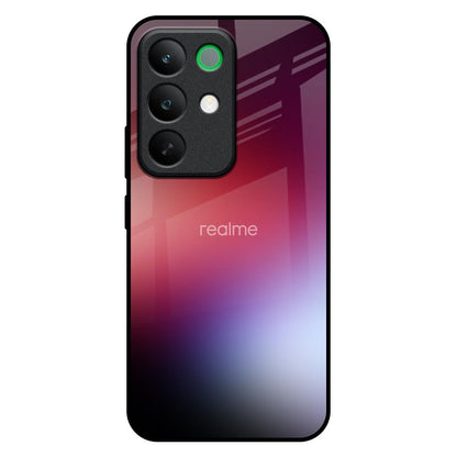 Gaussian Red Realme C85 5G Glass Back Cover Online