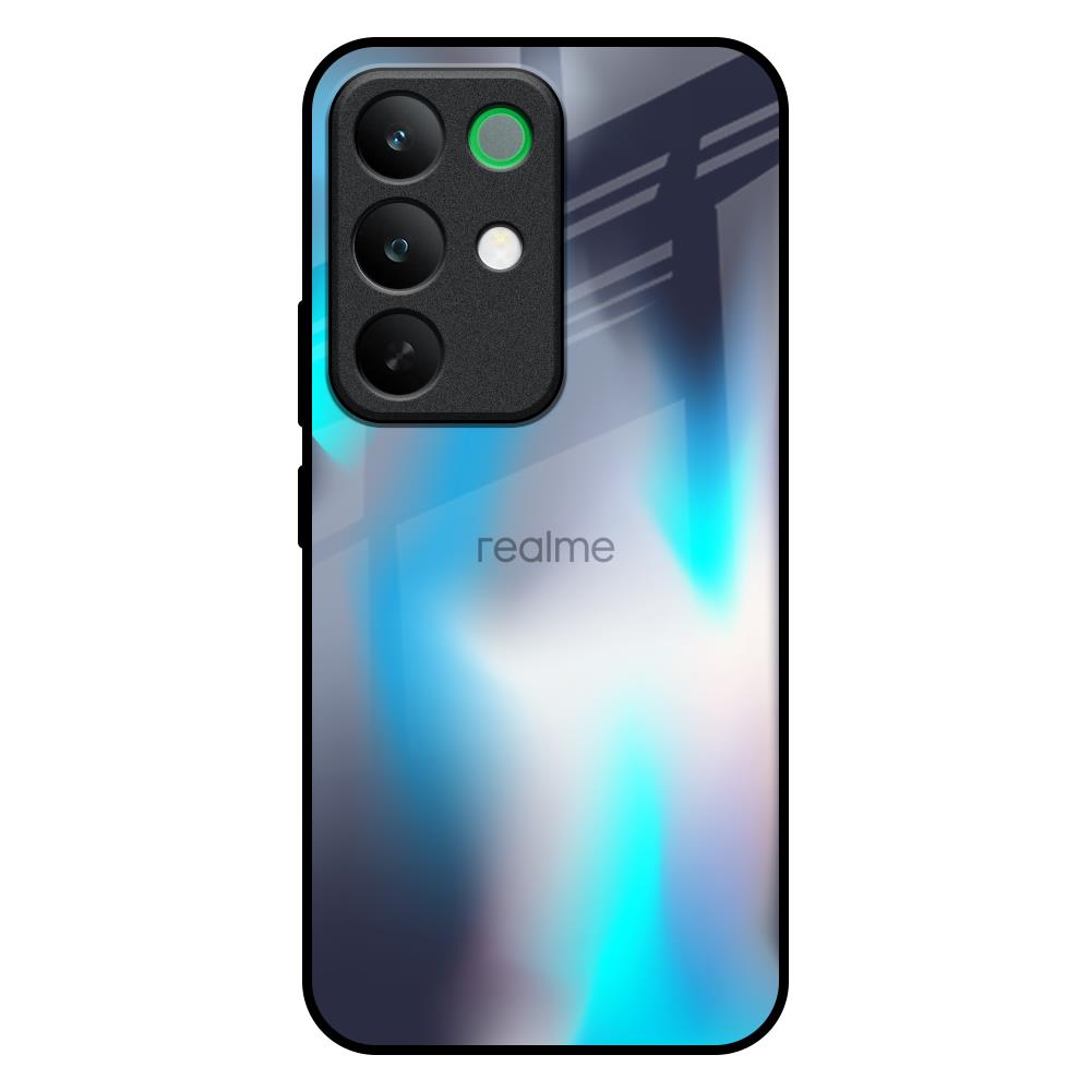 Blue Swan Shadow Realme C85 5G Glass Back Cover Online