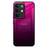 Purple Ombre Pattern Realme C85 5G Glass Back Cover Online