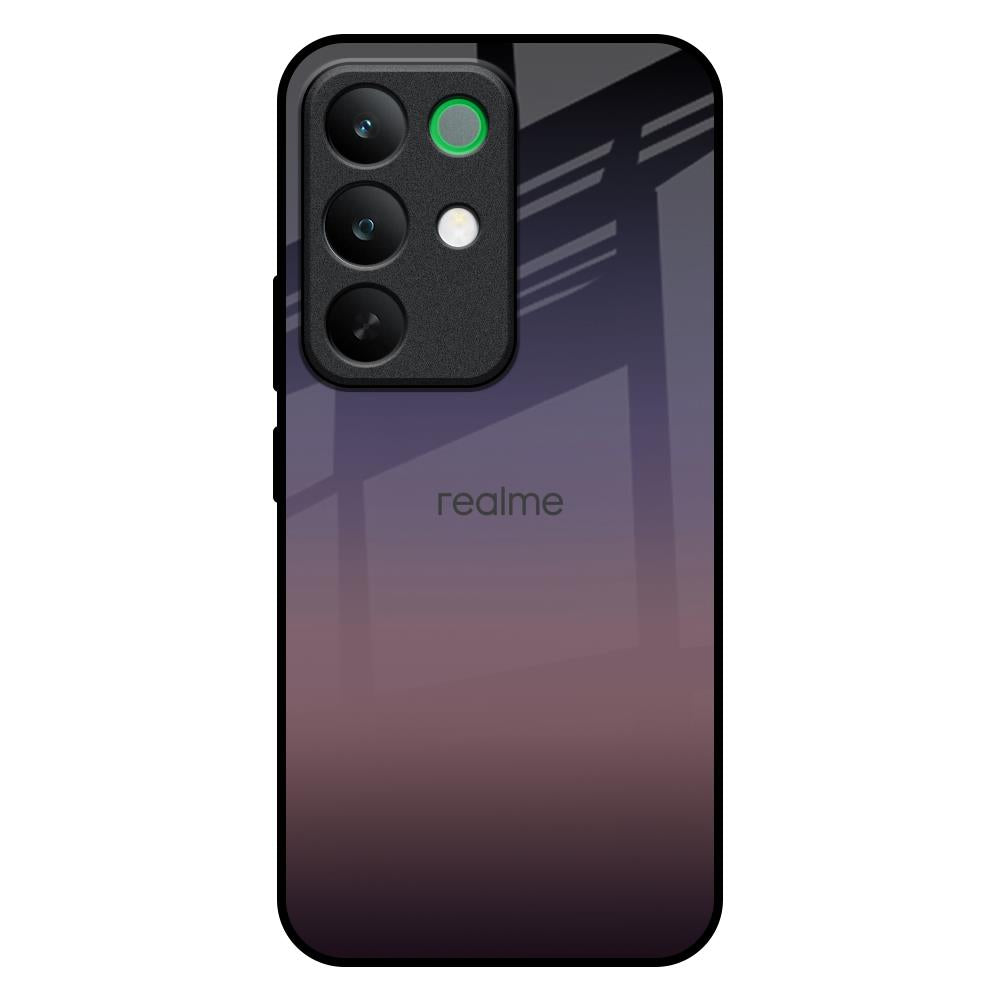 Grey Ombre Realme C85 5G Glass Back Cover Online