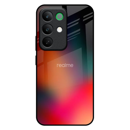 Playful Gradient Realme C85 5G Glass Back Cover Online