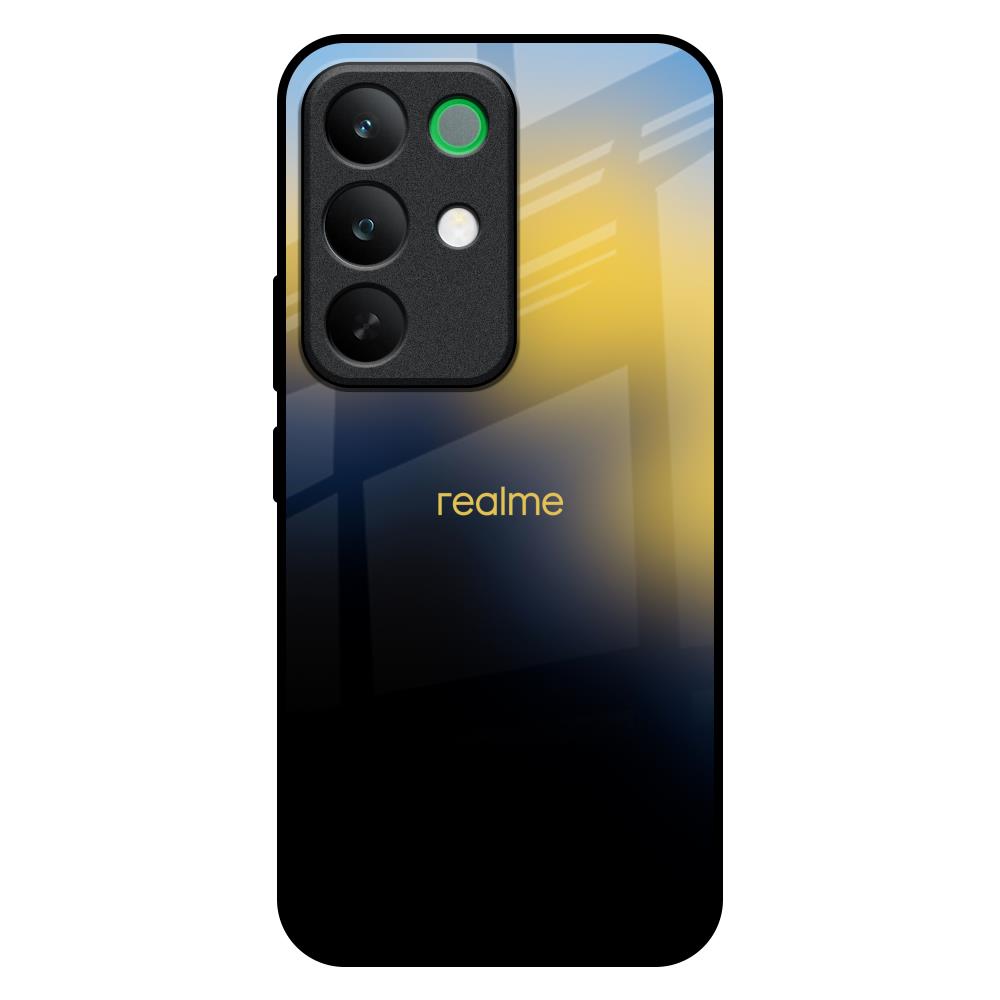 Sunflower Garden Realme C85 5G Glass Back Cover Online
