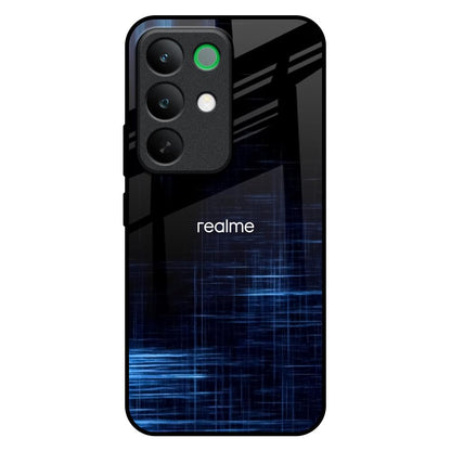 Blue Scratch Realme C85 5G Glass Back Cover Online