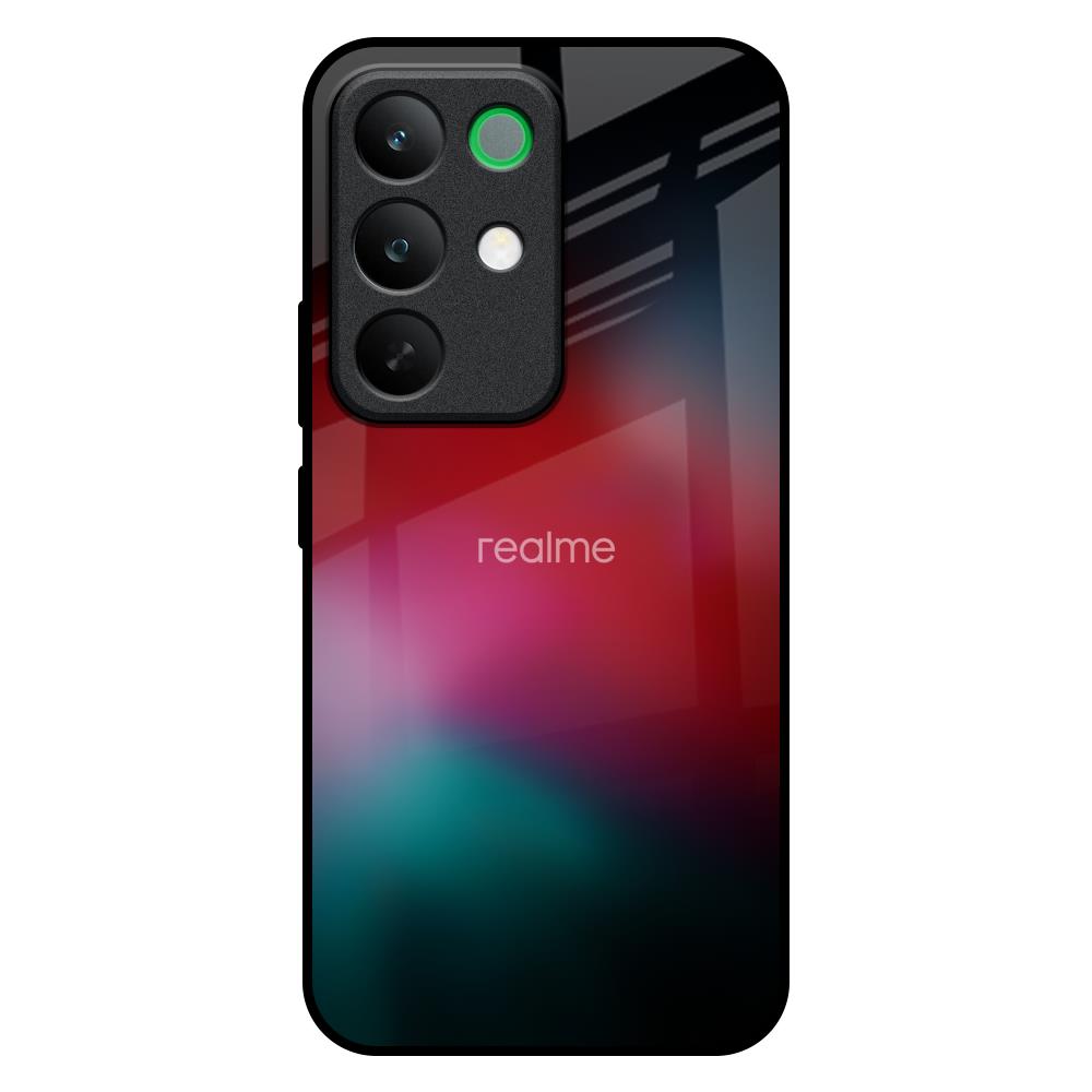 Mystere Red Realme C85 5G Glass Back Cover Online