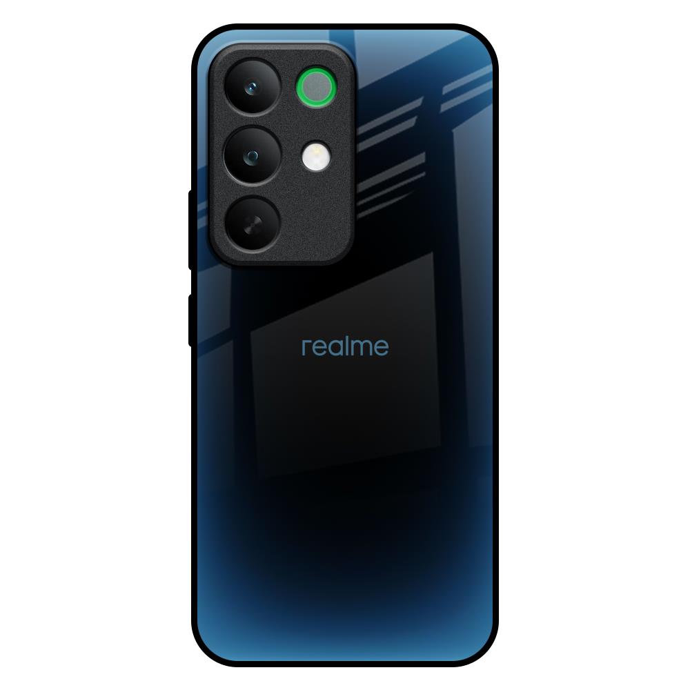Blue Dynamic Realme C85 5G Glass Back Cover Online