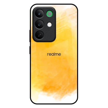 Rustic Orange Realme C85 5G Glass Back Cover Online