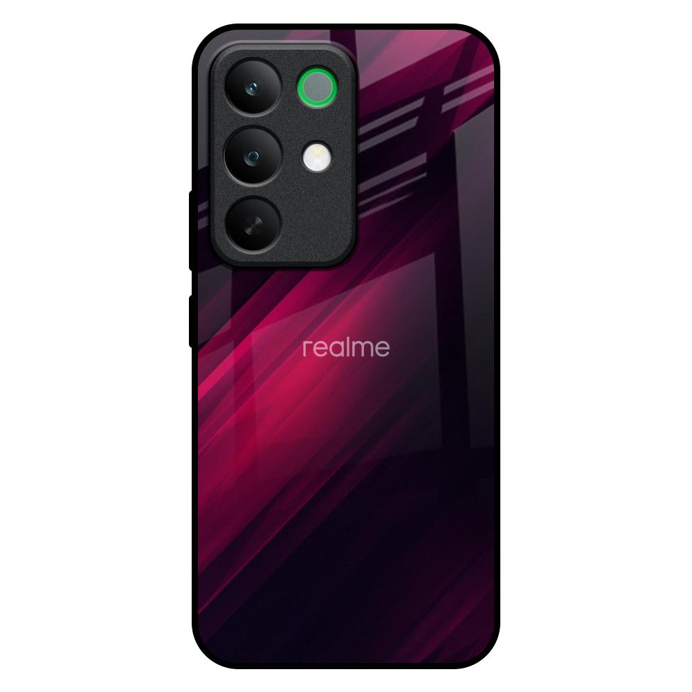 Razor Black Realme C85 5G Glass Back Cover Online