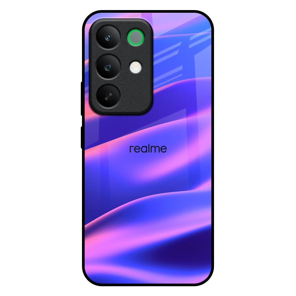 Colorful Dunes Realme C85 5G Glass Back Cover Online