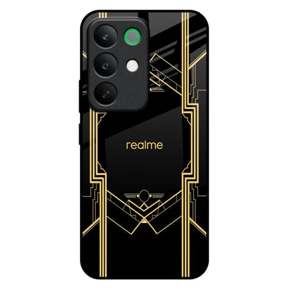 Sacred Logo Realme C85 5G Glass Back Cover Online