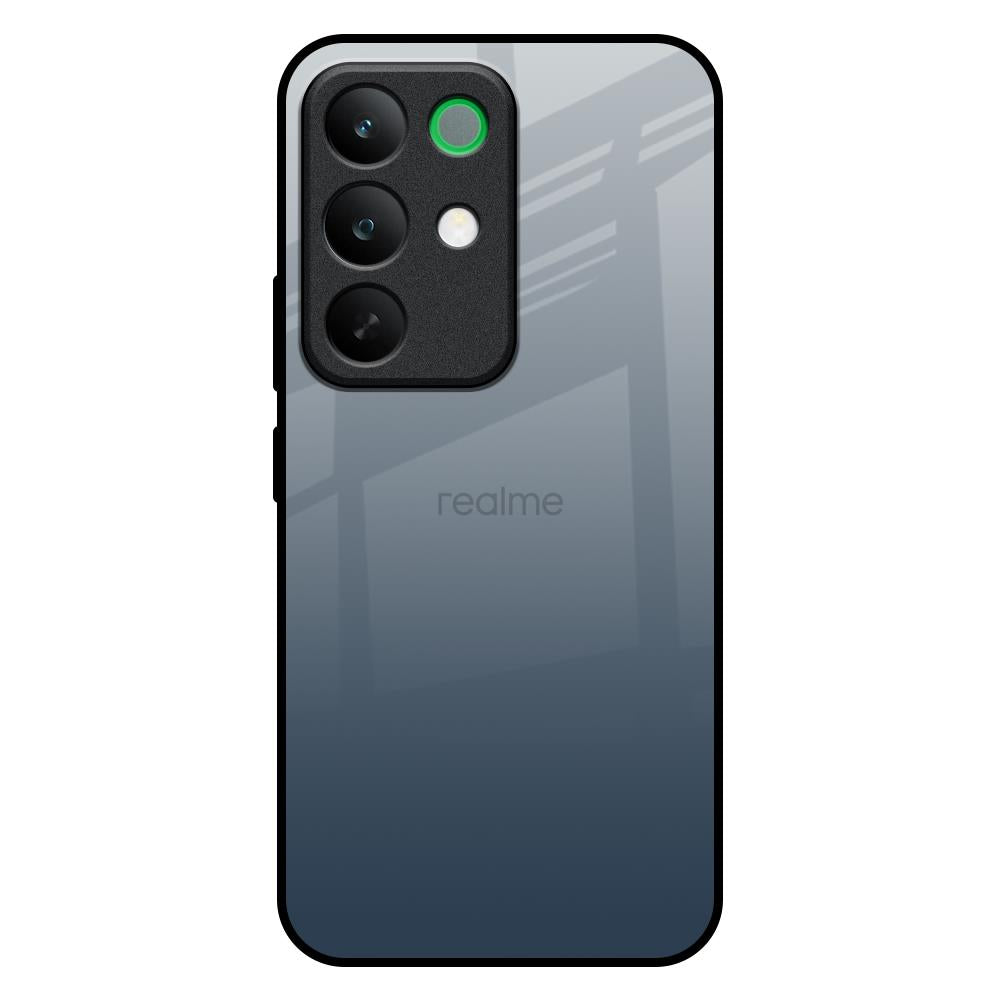 Smokey Grey Color Realme C85 5G Glass Back Cover Online