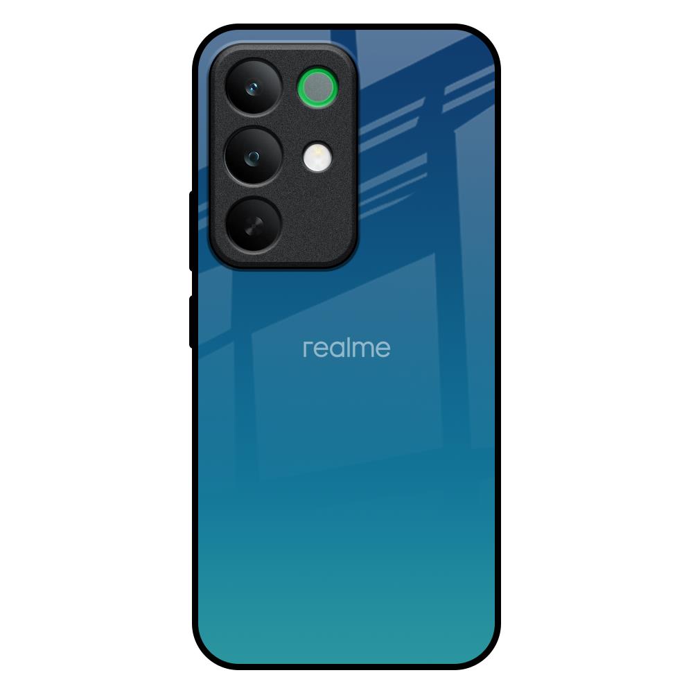 Celestial Blue Realme C85 5G Glass Back Cover Online