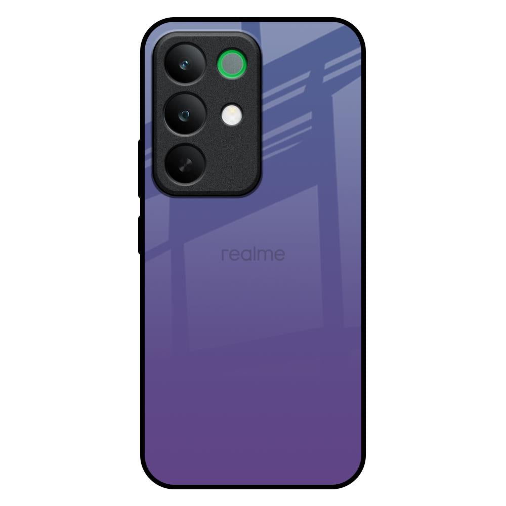 Indigo Pastel Realme C85 5G Glass Back Cover Online