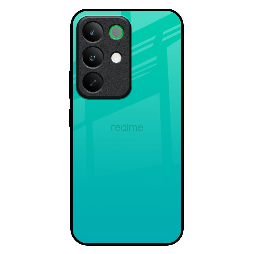 Cuba Blue Realme C85 5G Glass Back Cover Online