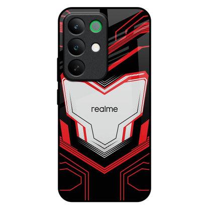 Quantum Suit Realme C85 5G Glass Back Cover Online