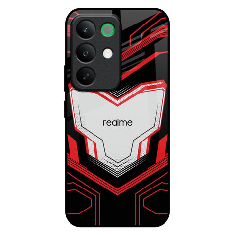 Quantum Suit Realme C85 5G Glass Back Cover Online