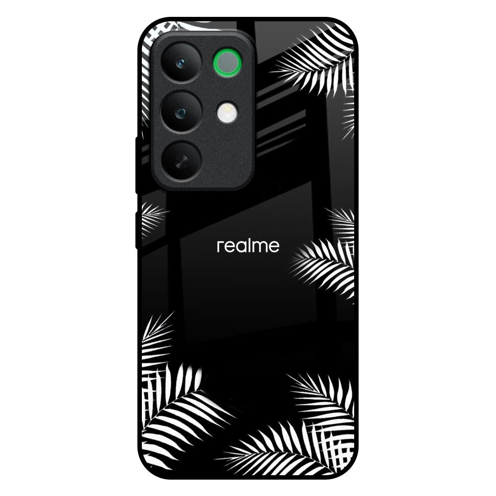 Zealand Fern Design Realme C85 5G Glass Back Cover Online