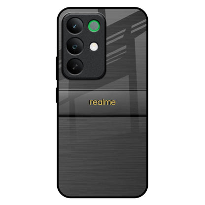 Grey Metallic Glass Realme C85 5G Glass Back Cover Online