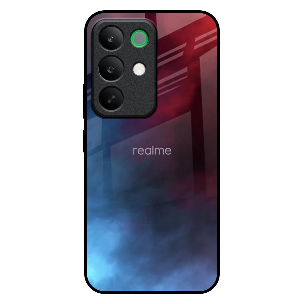 Smokey Watercolor Realme C85 5G Glass Back Cover Online
