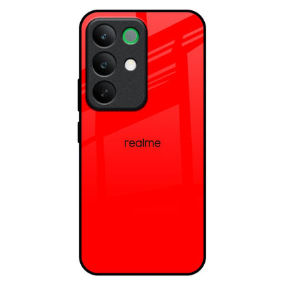 Blood Red Realme C85 5G Glass Back Cover Online