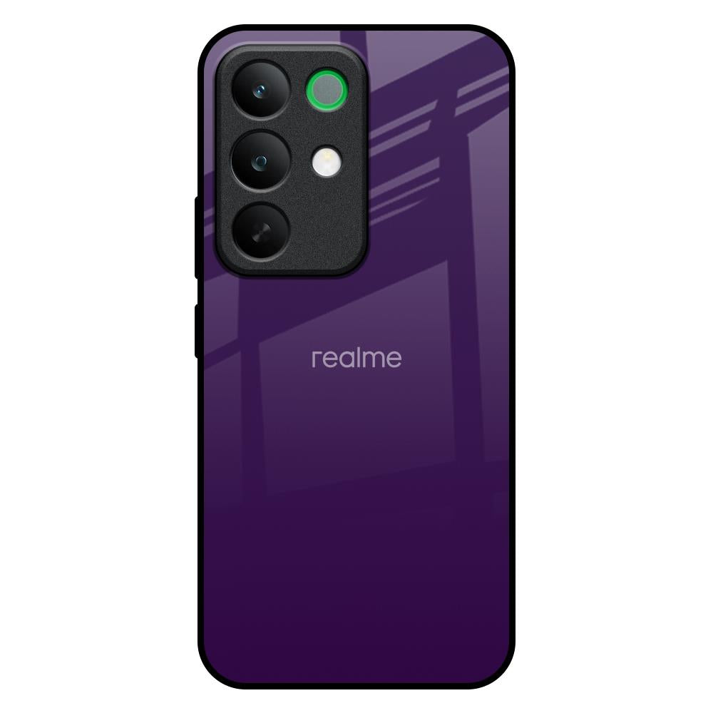 Dark Purple Realme C85 5G Glass Back Cover Online
