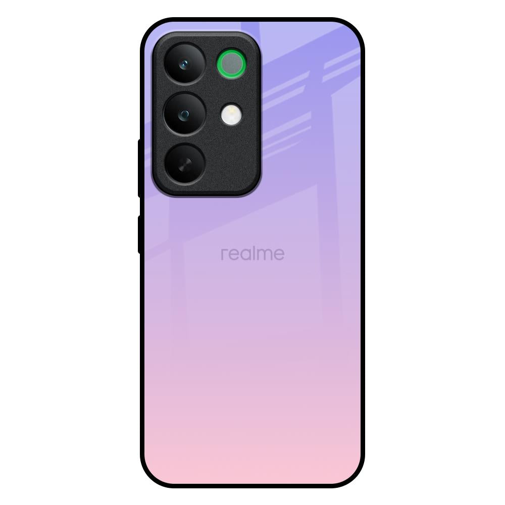Lavender Gradient Realme C85 5G Glass Back Cover Online
