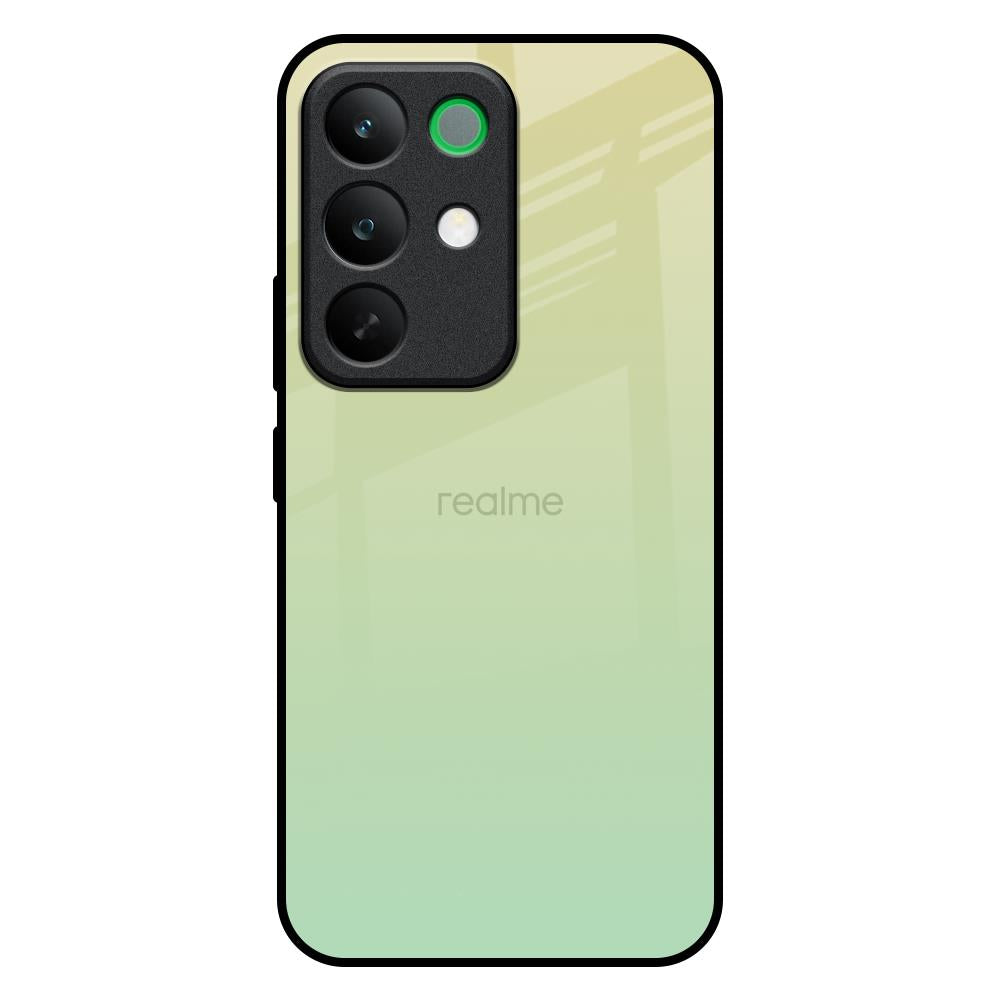 Mint Green Gradient Realme C85 5G Glass Back Cover Online