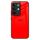 Blood Red Realme C85 5G Glass Back Cover Online