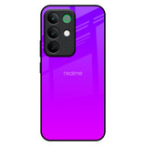 Purple Pink Realme C85 5G Glass Back Cover Online