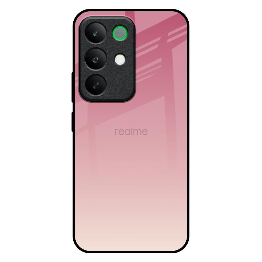 Blooming Pink Realme C85 5G Glass Back Cover Online