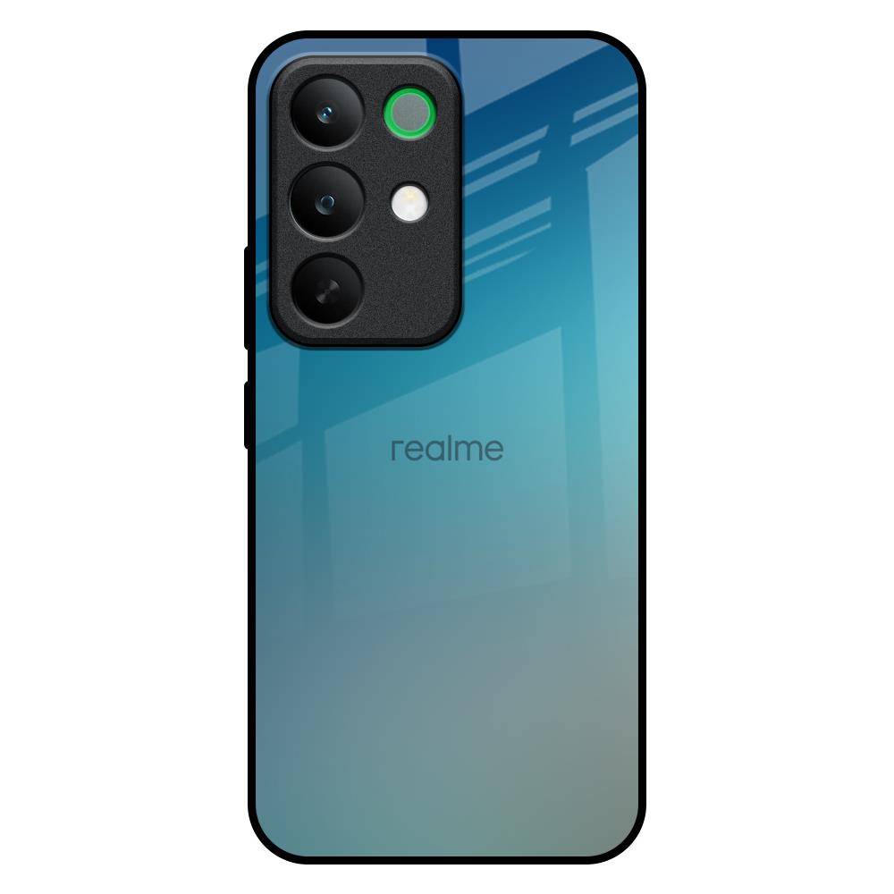 Sea Theme Gradient Realme C85 5G Glass Back Cover Online
