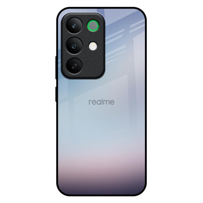 Light Sky Texture Realme C85 5G Glass Back Cover Online