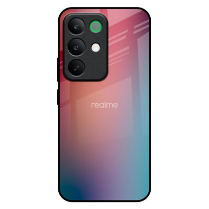 Dusty Multi Gradient Realme C85 5G Glass Back Cover Online