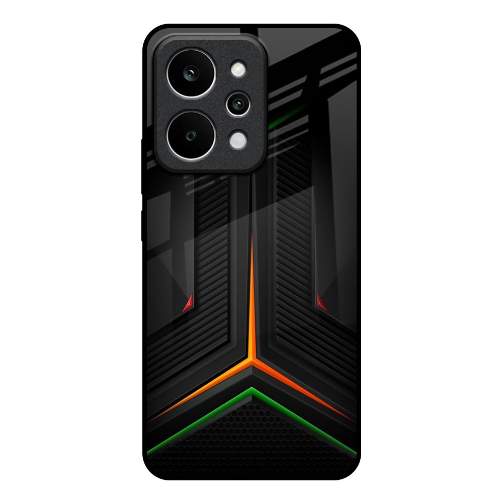 Modern Ultra Chevron Realme P4 Power 5G Glass Back Cover Online