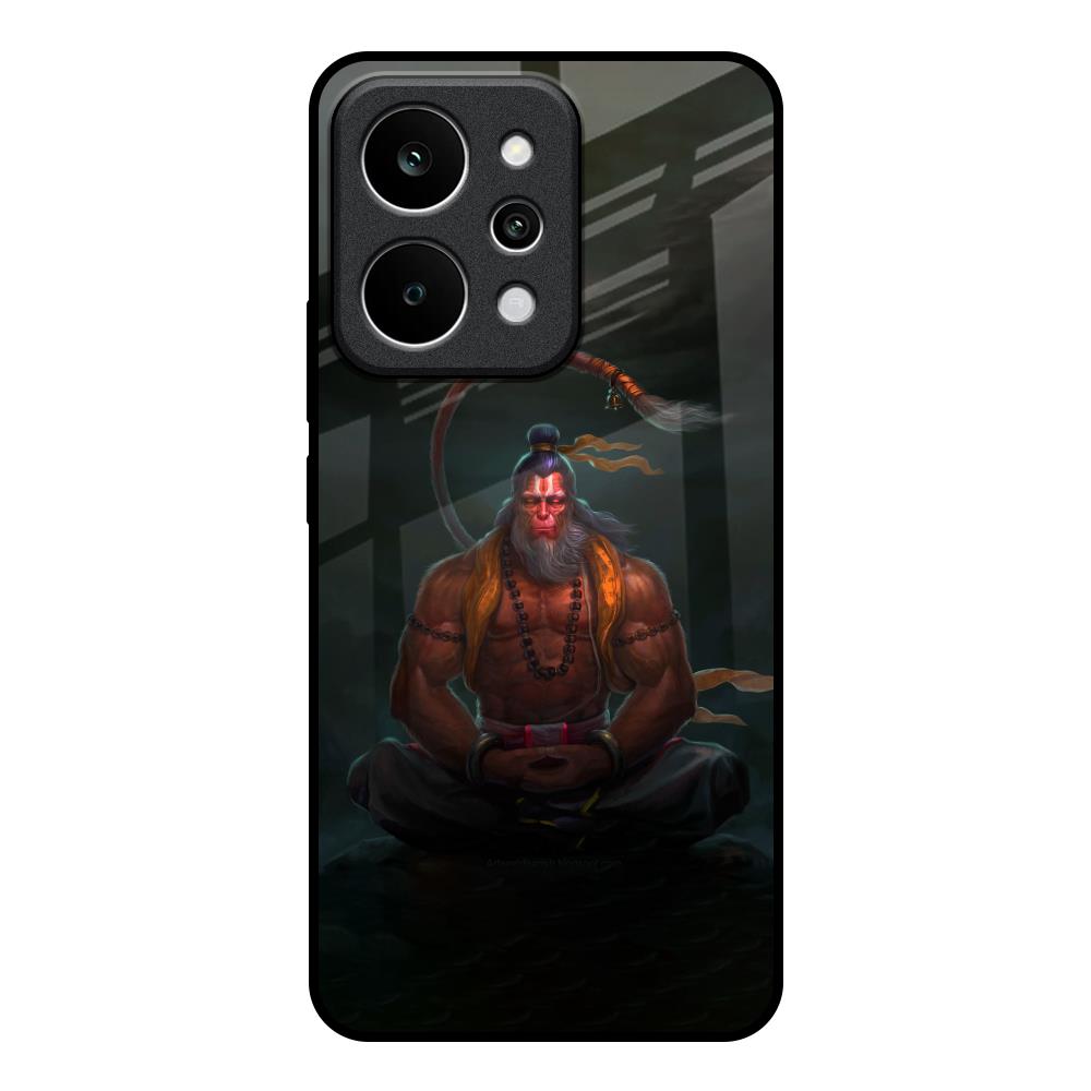 Lord Hanuman Animated Realme P4 Power 5G Glass Back Cover Online
