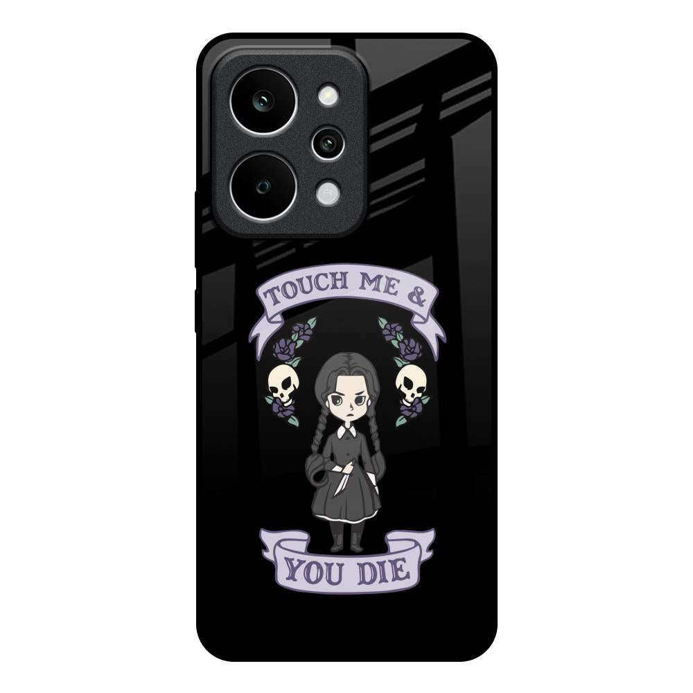 Touch Me & You Die Realme P4 Power 5G Glass Back Cover Online