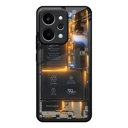 Glow Up Skeleton Realme P4 Power 5G Glass Back Cover Online