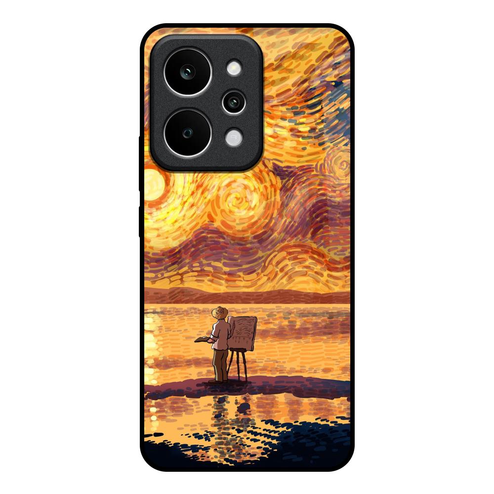 Sunset Vincent Realme P4 Power 5G Glass Back Cover Online