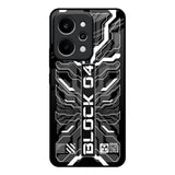 Monochrome Magic Realme P4 Power 5G Glass Back Cover Online