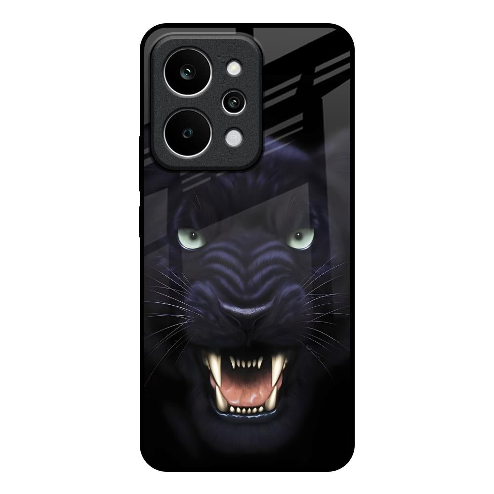 Angry Black Tiger Realme P4 Power 5G Glass Back Cover Online