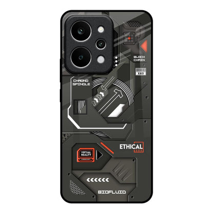 Tech Aesthetics Realme P4 Power 5G Glass Back Cover Online