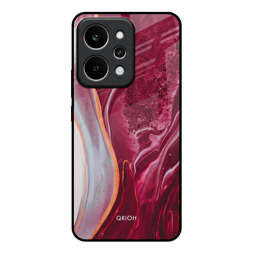 Crimson Ruby Realme P4 Power 5G Glass Back Cover Online